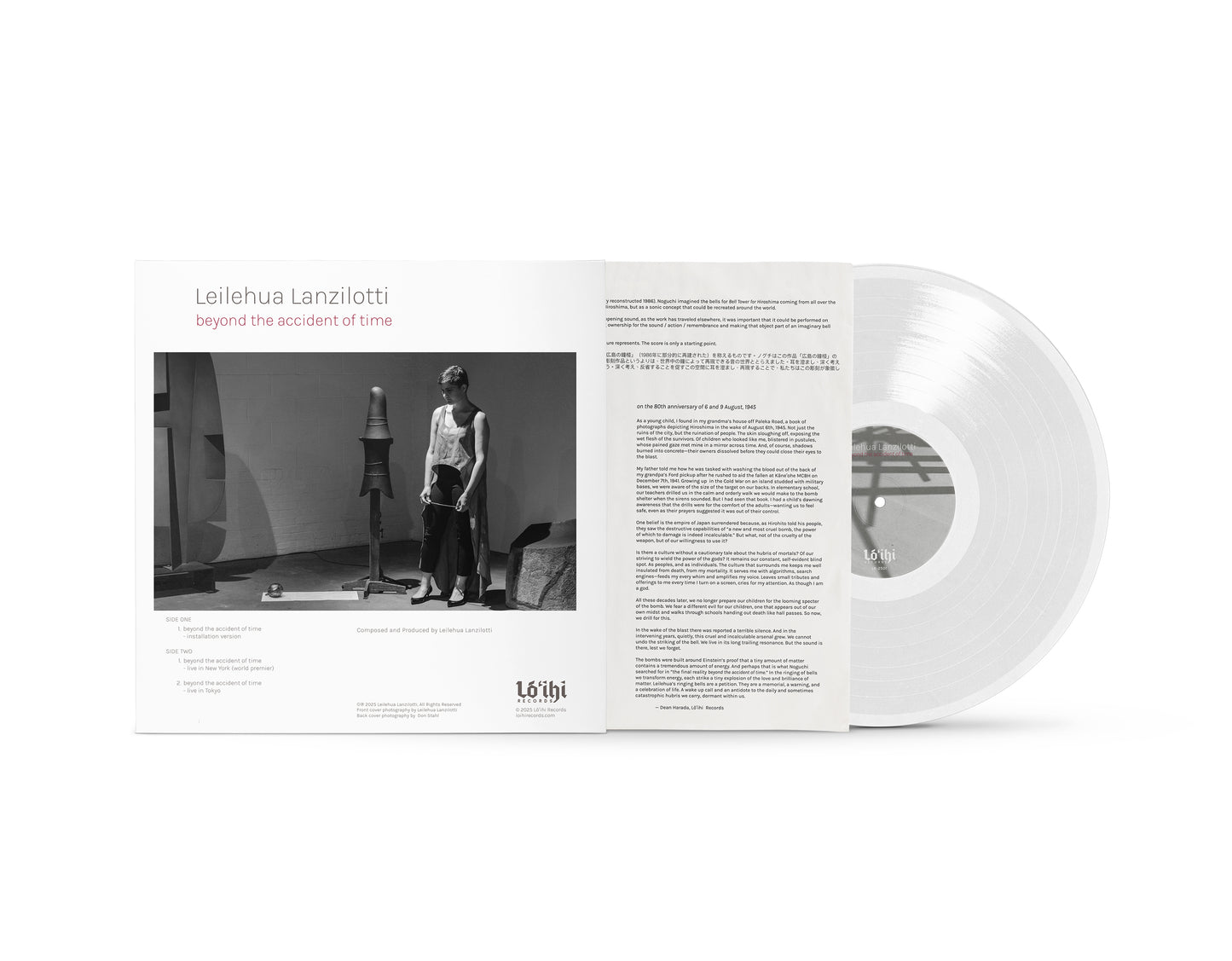 beyond the accident of time Vinyl + Digital
